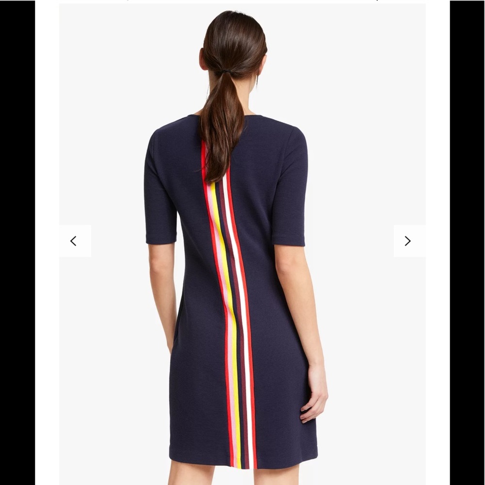 Boden Jemima Ottoman Dress in Navy Blue